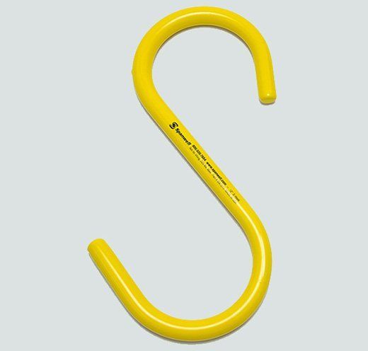 S Hook 12 Inch, Non-conductive, Coated In Heavy Duty Pvc With Solid ...